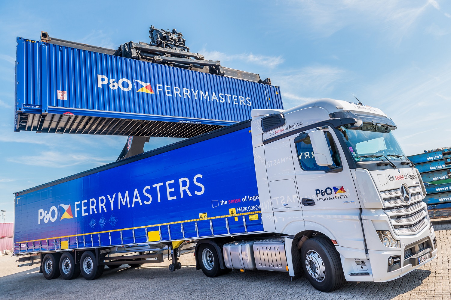 P&O Ferrymasters transport