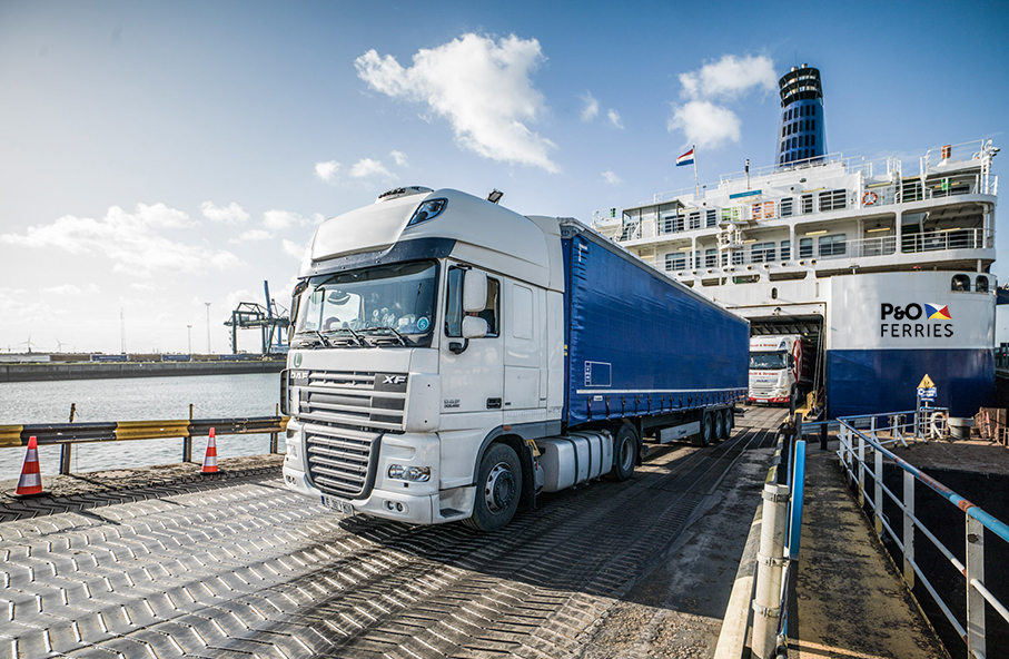 Lorry from Vessel